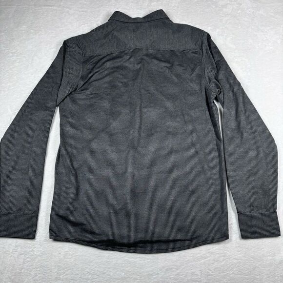 Travis Mathew Button Up Shirt Men Medium Long Sleeve Polyester Blend Golf TPC - Picture 7 of 12